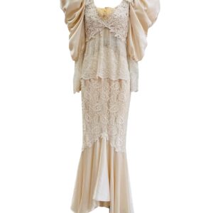 VESTIDO MAXIMALISTA VINTAGE