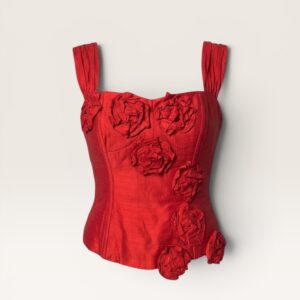 corsé rojo