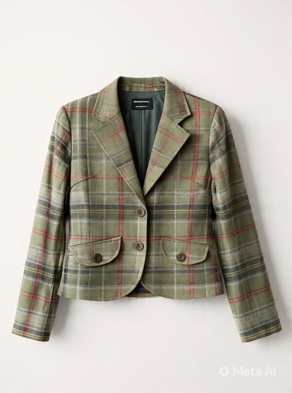 blazer cuadros