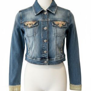 JACKET VAQUERA DENIM CROPEADA