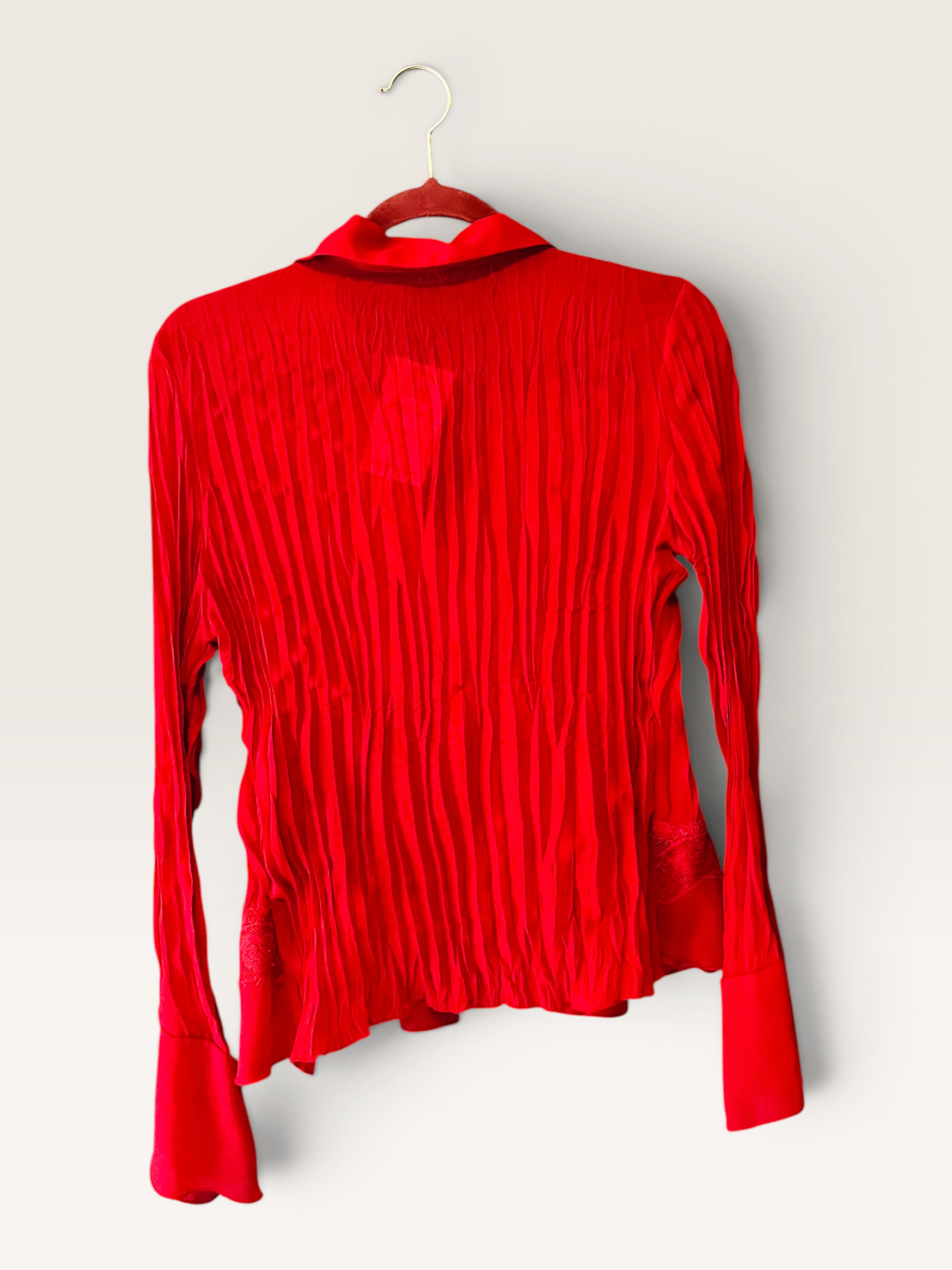BLUSA CORRUGADA ROJA - Image 3