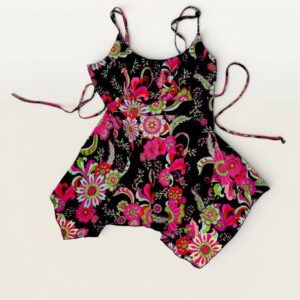 TOP FLORAL Y2K