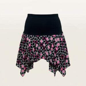 FALDRA LYCRA ASIMÉTRICA
