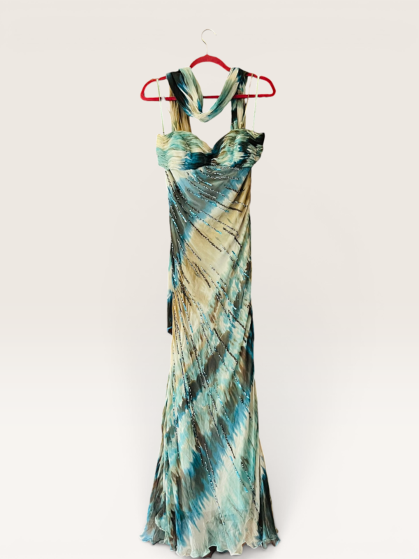 VESTIDO SEDA CANUTILLO